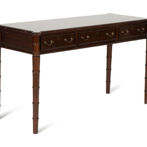 A Regency Style Mahogany Console
