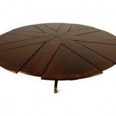 A Regency Style Mahogany "Jupe