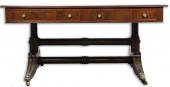 A REGENCY STYLE MAHOGANY LIBRA