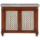 A Regency Style Mahogany Marbl