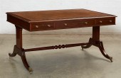 A REGENCY STYLE MAHOGANY PARTN