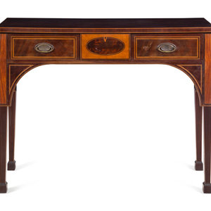 A Regency Style Mahogany Pier Table