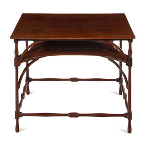 A Regency Style Mahogany Side Table