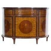 A REGENCY STYLE MARQUETRY DECO