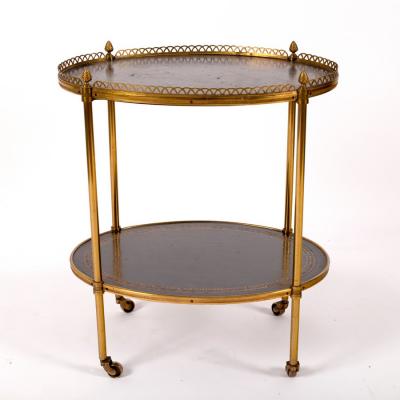 A Regency style two tier etagere,