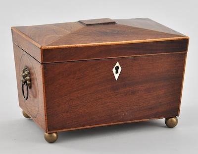 A Regency Tea Caddy, 19th Century