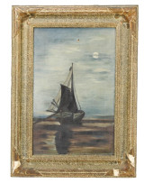 A. REHERMANN SIGNED 19TH C OIL