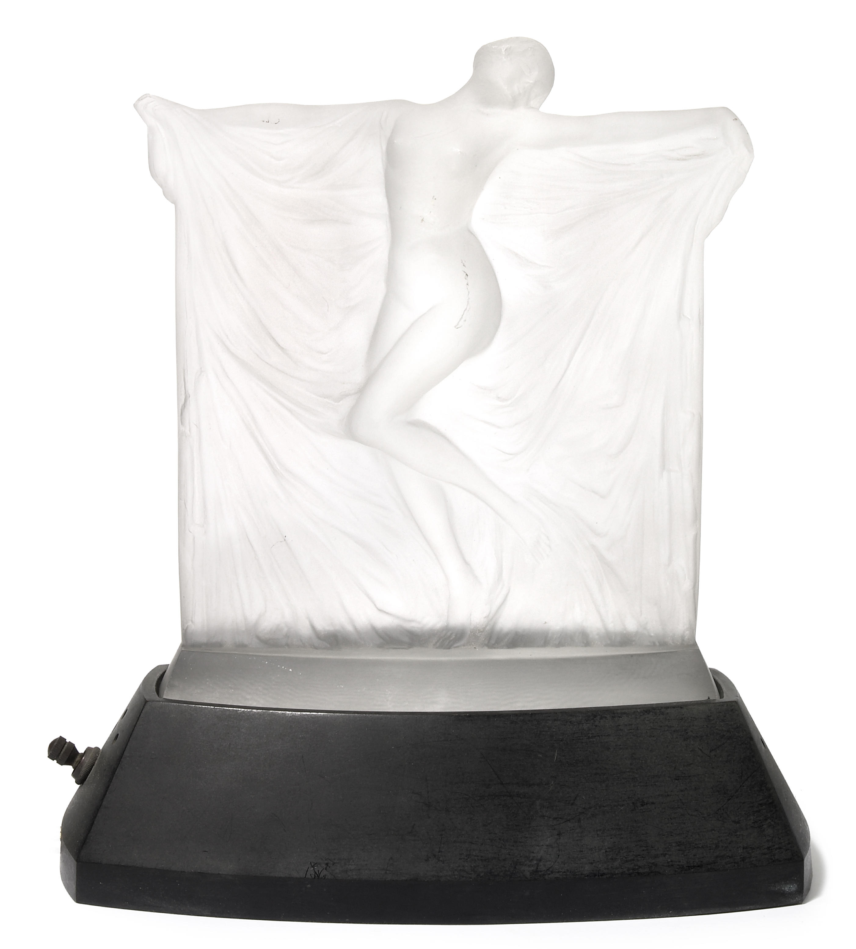 A Ren Lalique frosted glass