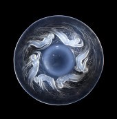 A Ren Lalique molded opalescen