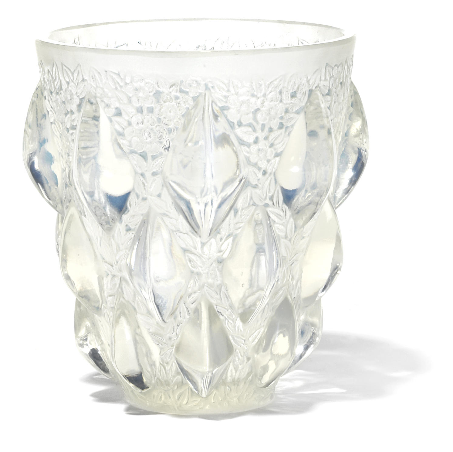 A Ren Lalique opalescent glass