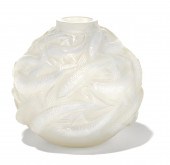 A Ren Lalique opalescent glass