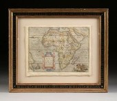 A RENAISSANCE MAP, "AFRICæ TAB