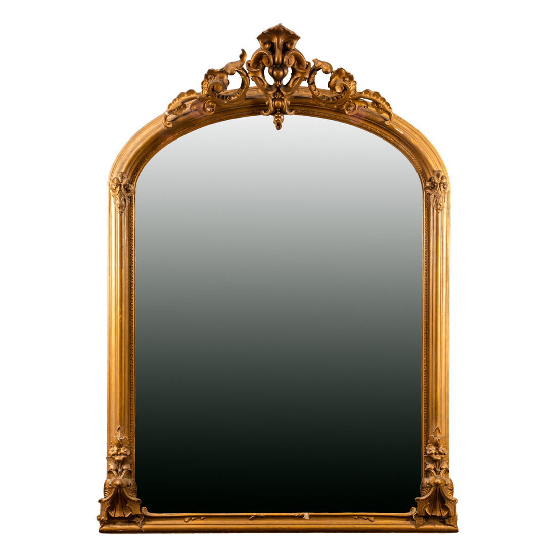 A RENAISSANCE REVIAL STYLE GILTWOOD