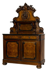 A RENAISSANCE REVIVAL BURL WAL
