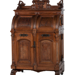 A Renaissance Revival Carved and