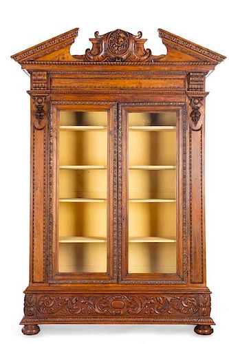 A RENAISSANCE REVIVAL CARVED