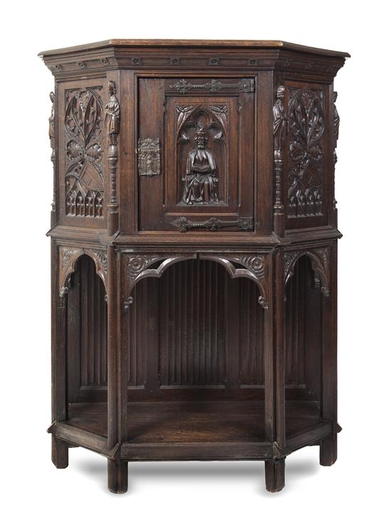 A Renaissance Revival Carved Oak
