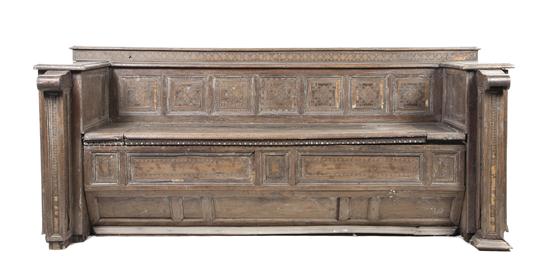 *A Renaissance Revival Carved Oak