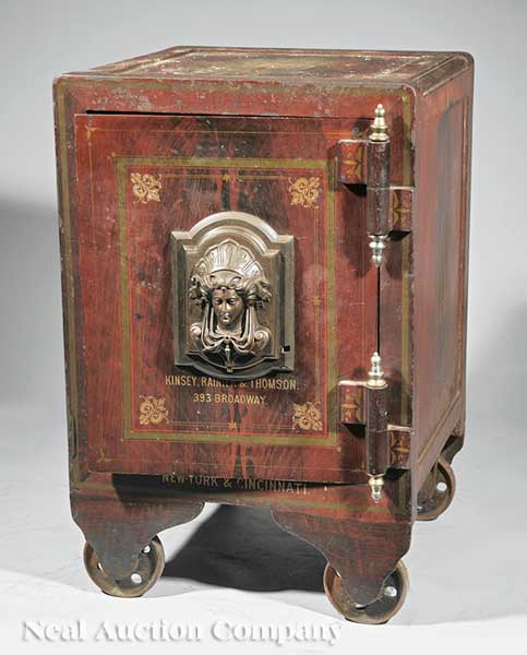 A Renaissance Revival Faux Bois and
