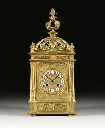 A RENAISSANCE REVIVAL GILT BRASS