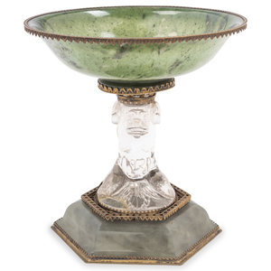 A Renaissance Revival Glass, Gilt