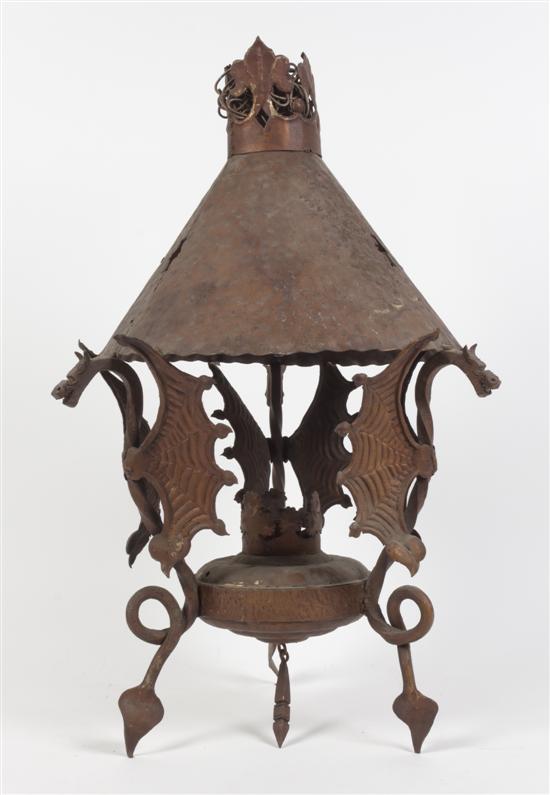 A Renaissance Revival Iron and