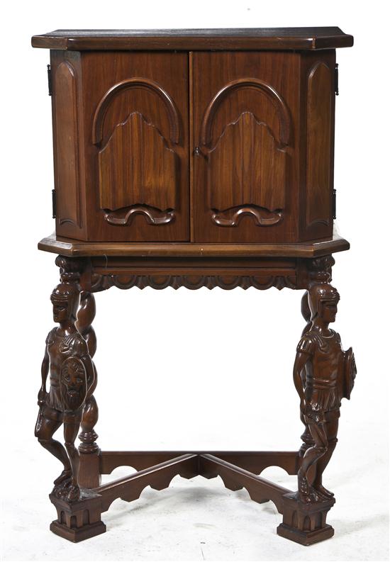 A Renaissance Revival Mahogany