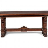 A Renaissance Revival Walnut R