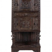 A Renaissance Style Carved Oak