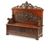 A RENAISSANCE-STYLE CARVED WOO