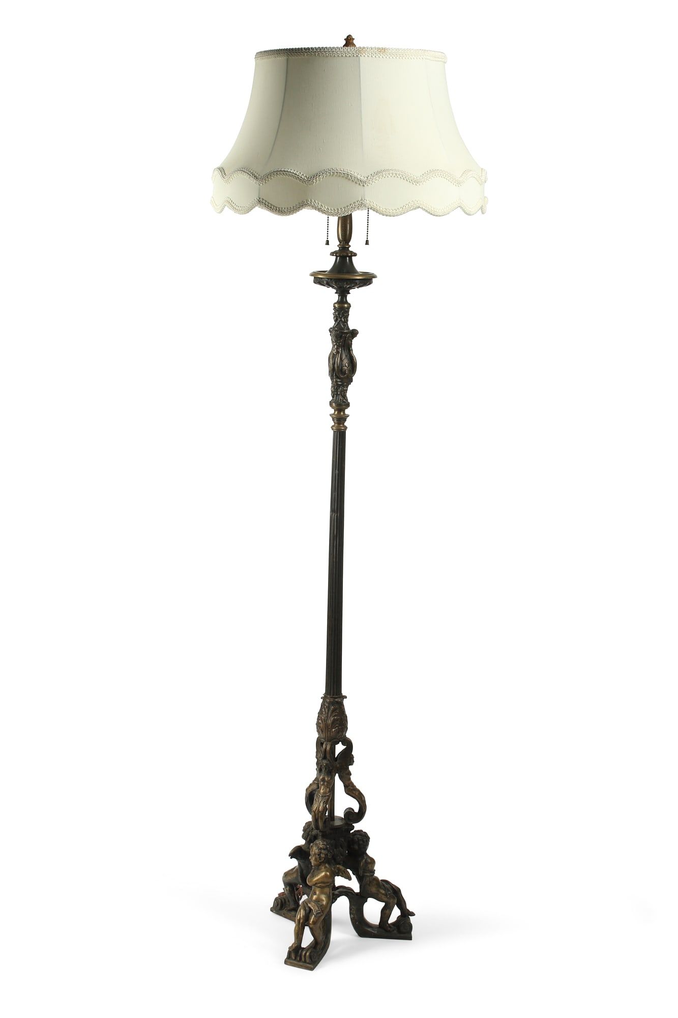 A RENAISSANCE STYLE PATINATED