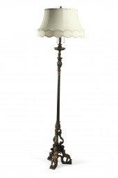 A RENAISSANCE STYLE PATINATED