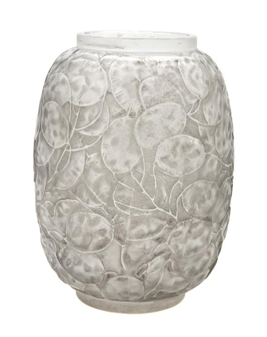 A Rene Lalique Molded and Frosted