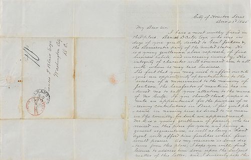 A REPUBLIC OF TEXAS DOCUMENT, "AN