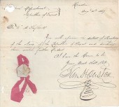A REPUBLIC OF TEXAS MANUSCRIPT