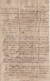 A REPUBLIC OF TEXAS MANUSCRIPT