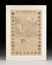 A REPUBLIC OF TEXAS MAP, "MAP