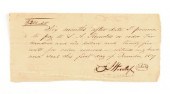 A REPUBLIC OF TEXAS PROMISSARY