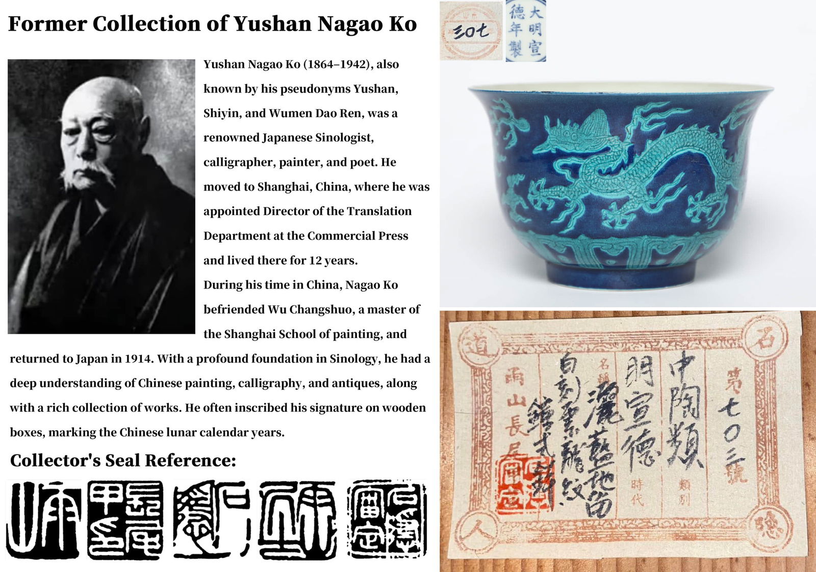 A RESERVED-DECORATED POWDER-BLUE