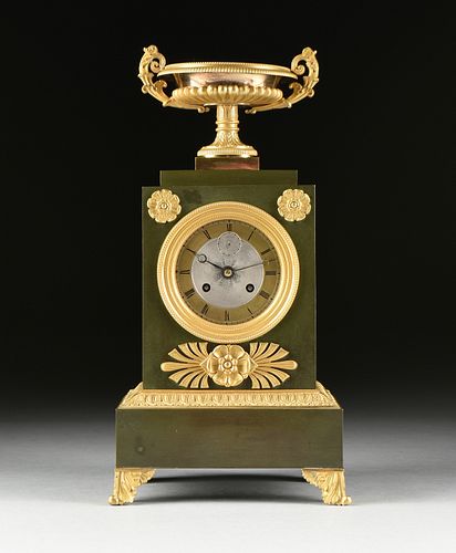 A RESTAURATION GILT AND GREEN