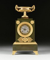 A RESTAURATION GILT AND GREEN