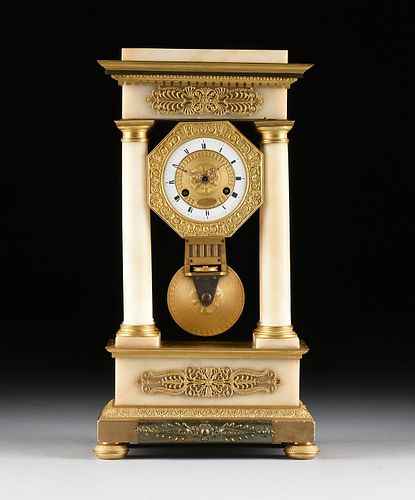 A RESTAURATION GILT BRONZE