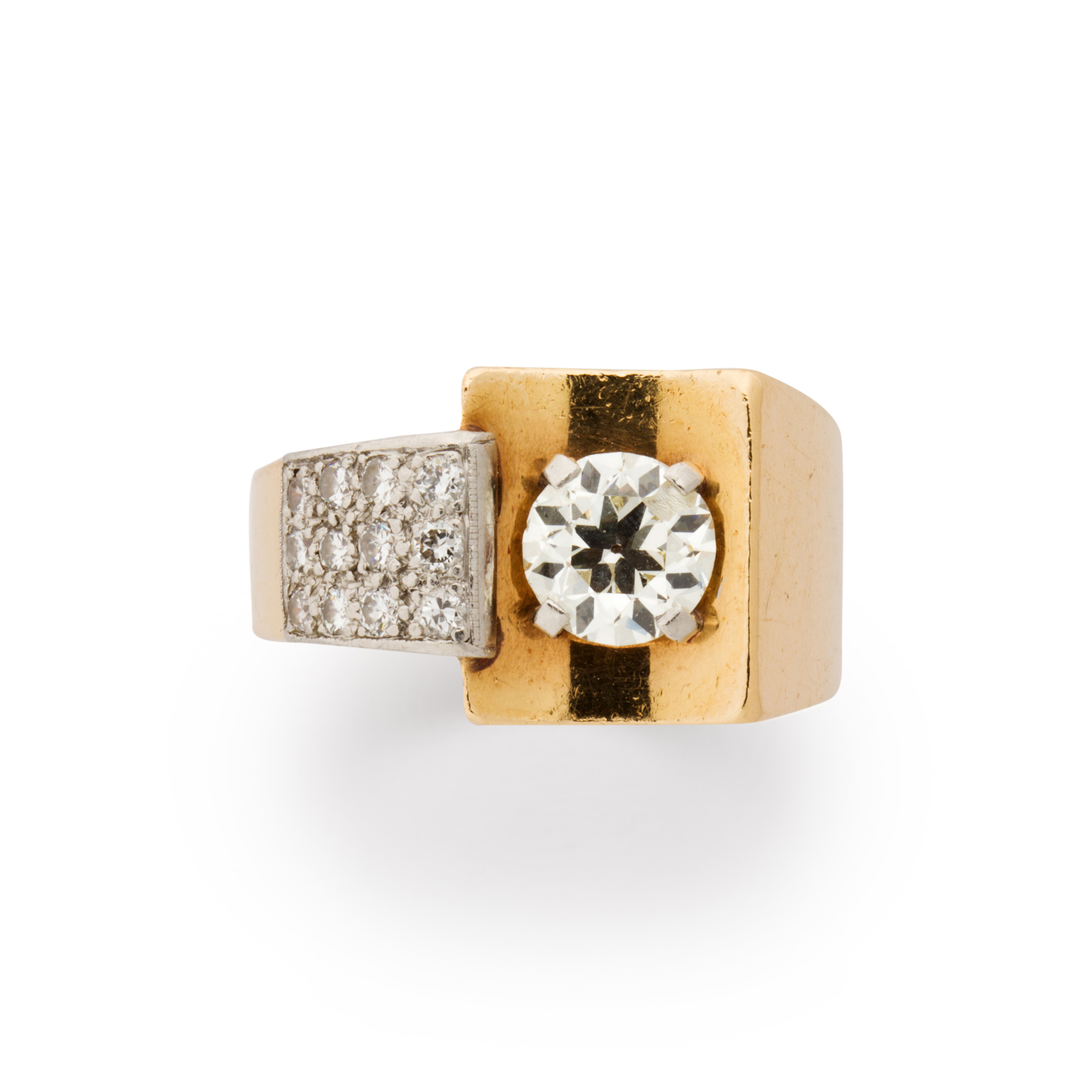 A RETRO DIAMOND AND FOURTEEN