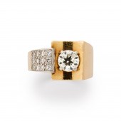 A RETRO DIAMOND AND FOURTEEN K
