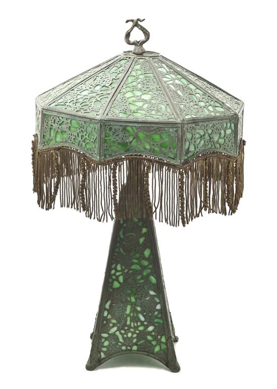 A Revere Overlay Table Lamp