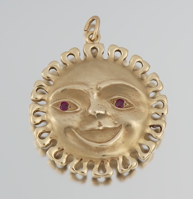 A Reversible Vintage 14k Gold
