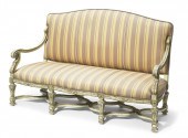 A Rgence style paint decorated