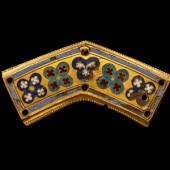 A Rhenish Champlevé and Gilt C