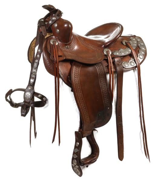 A RHODES KANSAS CITY SADDLE WITH