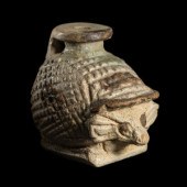 A Rhodian Faience Aryballos in